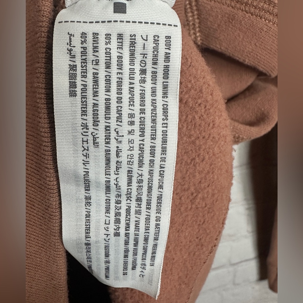 Abercrombie & Fitch Hoodie Womens‎ M Soft A&F Fleece Knit Colorblock Sweatshirt - Picture 4 of 6